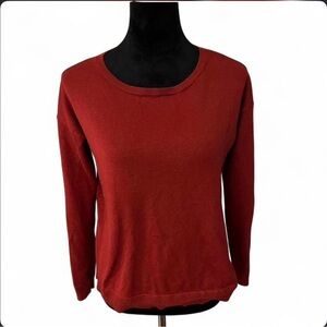 Cable & Gauge Brick Red Knit Tee